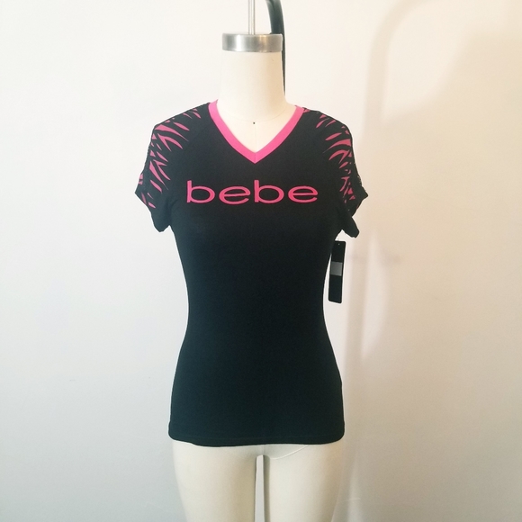 bebe Tops - *BUNDLE* bebe - 2 x Tiger tees